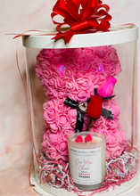 Load image into Gallery viewer, Rose Bear Gift Set (Pink) -- LOCAL DELIVERY ONLY

